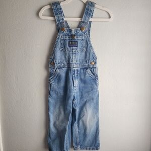 Vintage Oshkosh Classic Denim Overalls 3T